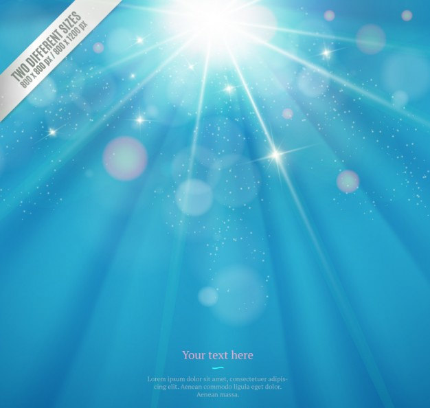 Light Blue Sparkle Background Free Vector