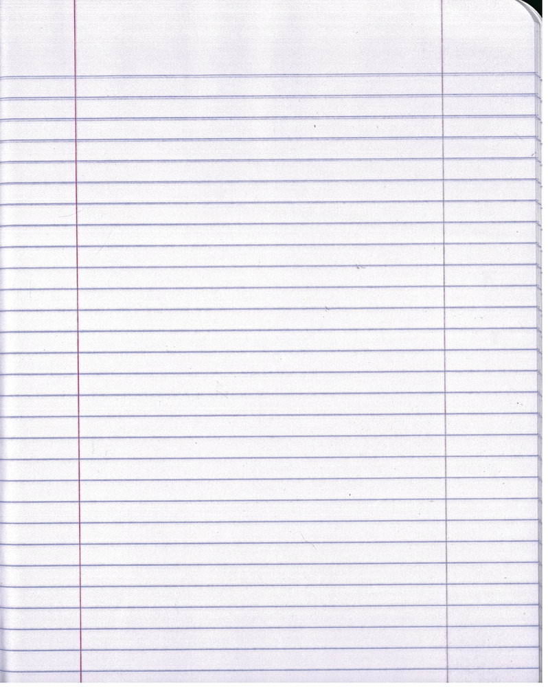 Lined Paper Background For Free