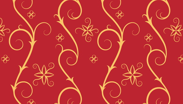 Arthouse Vintage Fleurette Brown  red Floral Smooth Wallpaper  DIY at BQ