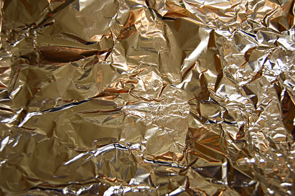 Metallic Gold Foil Texture