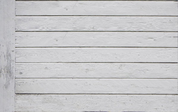 Painted White Wooden Plank Texture