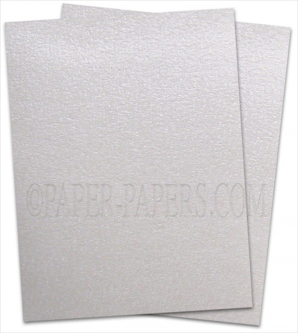 Pearlized Textured Card Stock Paper