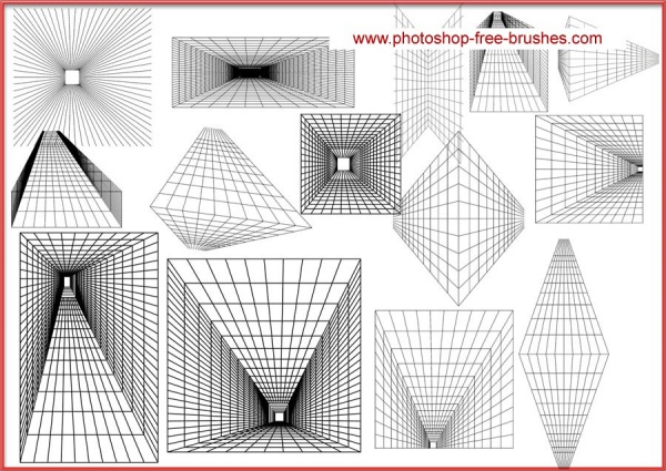 Perspective Grid Brushes