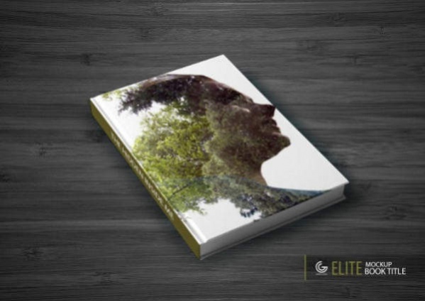 Photorealistic Elite Book Tile Mockup