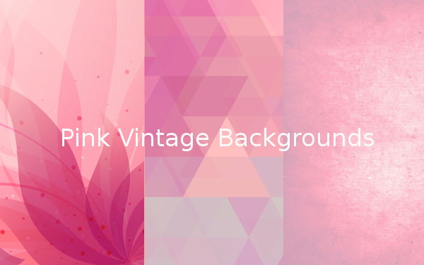 Pink Vintage Backgrounds
