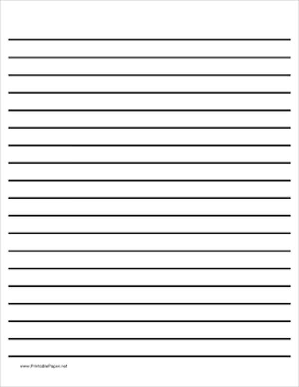 Printable Lined Paper Background For Free