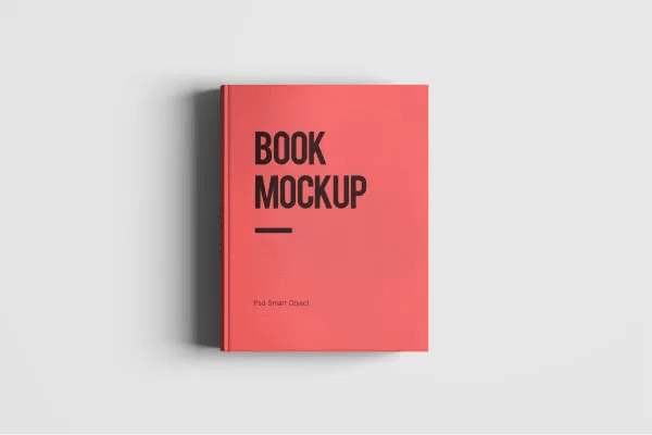 Psd Book Cover Mockup for Free Download