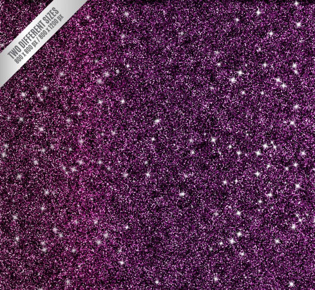Purple Glitter Background Free Vector