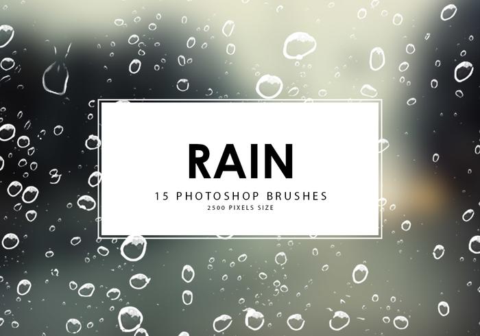 Rain Drop photoshop brushes