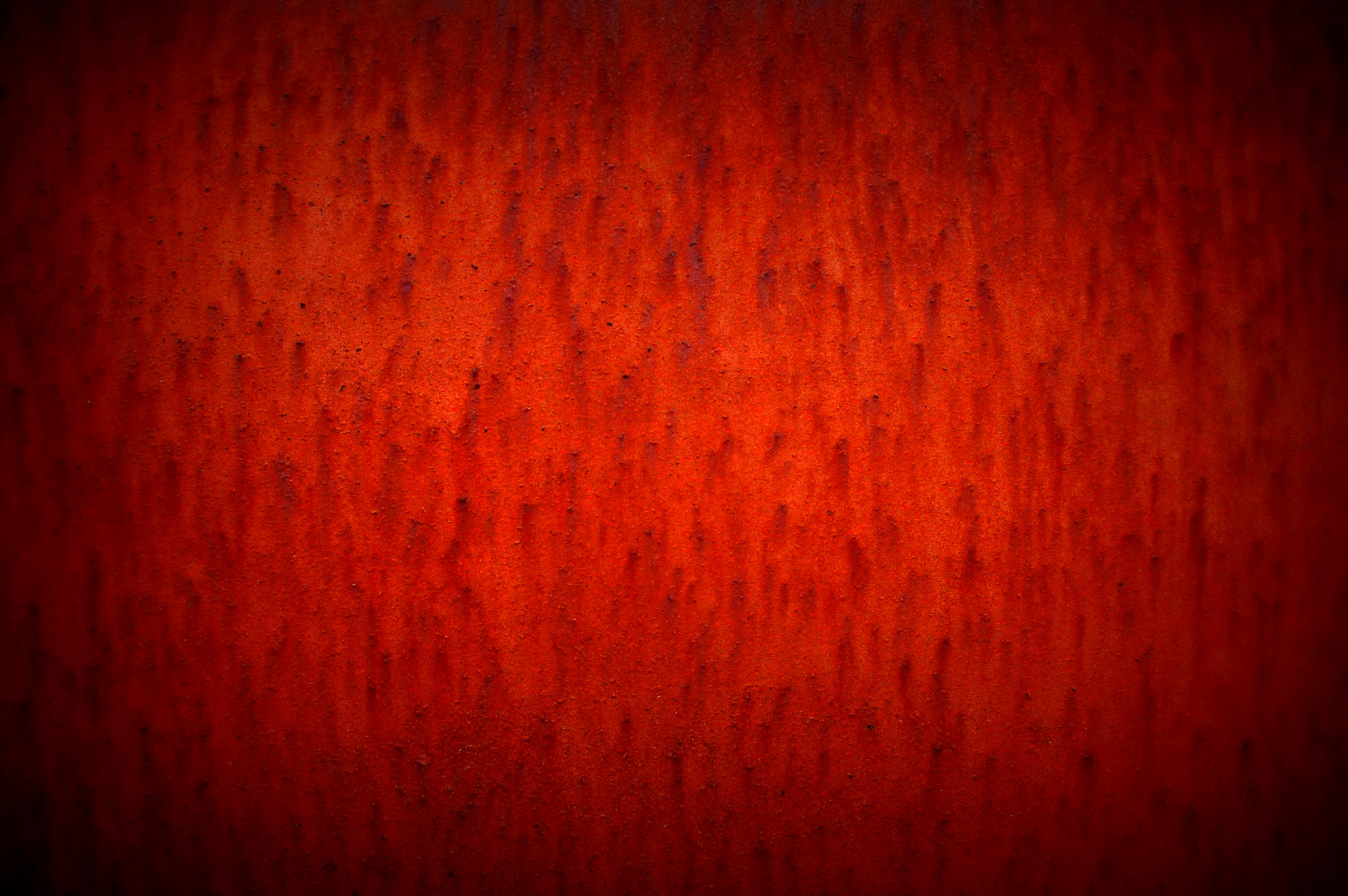 Red texture from rusted automobile