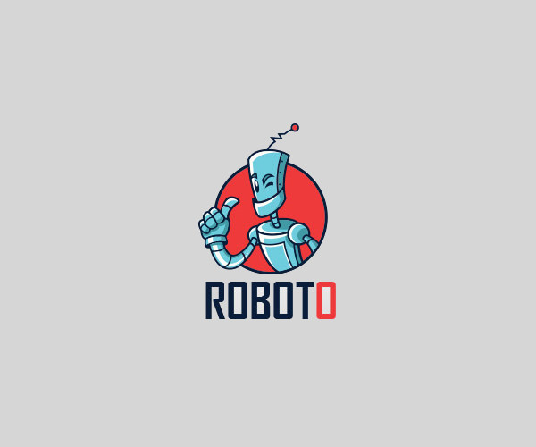 Roboto Logo For Free Download