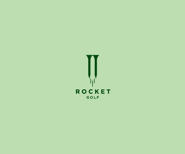  Rocket Golf Logo Design For Free