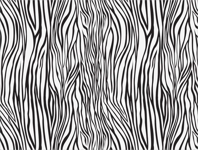 Seamless Vector Zebra Pattern