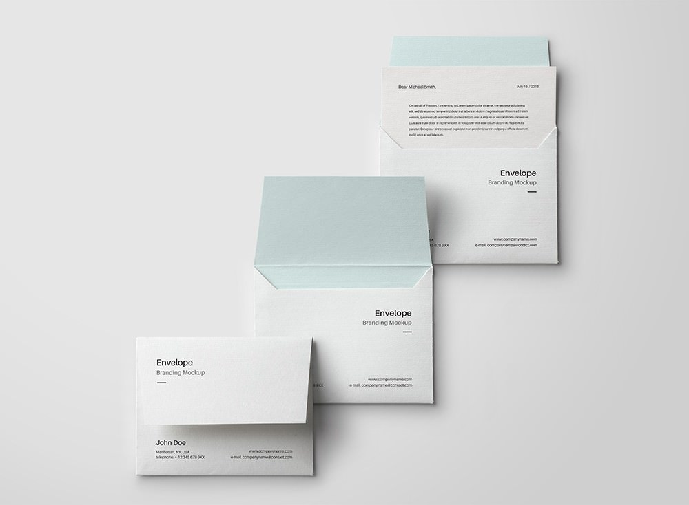 Download Free 15 Envelope Mockups In Psd Indesign Ai Stationery PSD Mockup Templates