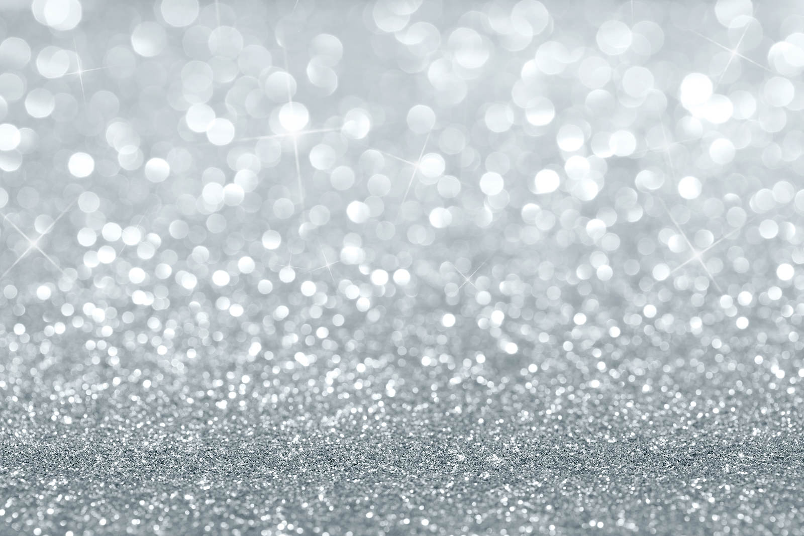 Silver Glitter Background