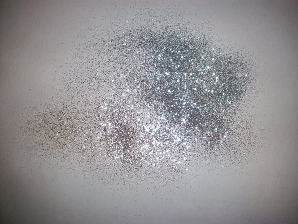 Silver Glitter Texture Background