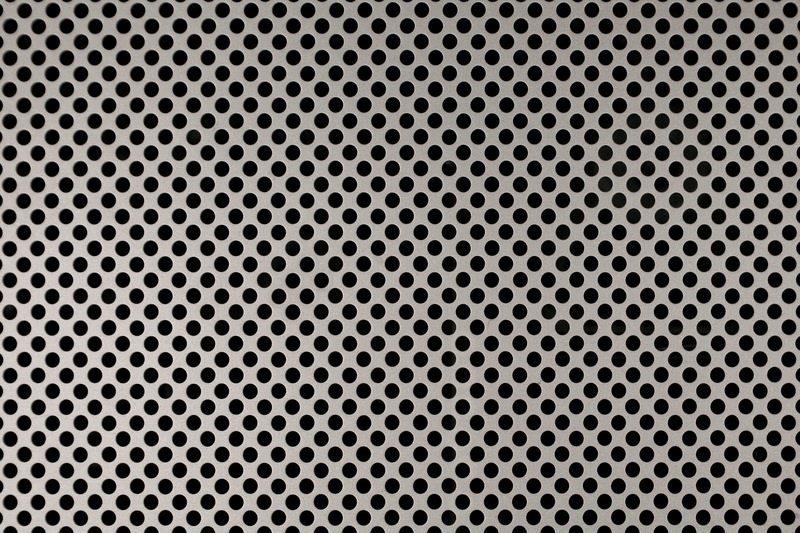 Silver Grid Metal Texture