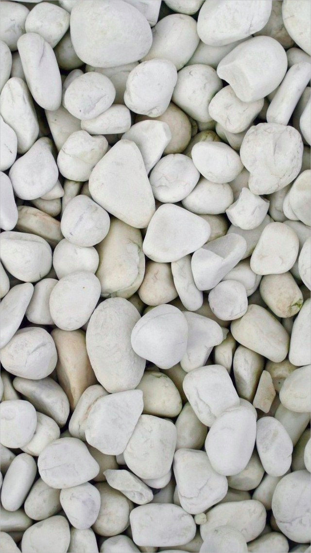 Soft White Rocks iPhone 5 Background