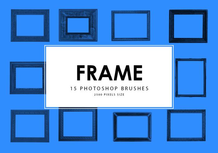 Square Frame Photoshop Brushes