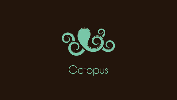 Octopus Logo Design Template Premium Vector Stock Vector (Royalty Free)  1866907762 | Shutterstock