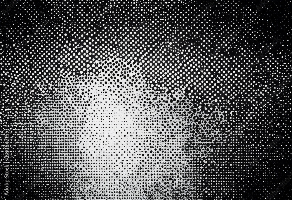 Texture Abstract Photocopy Pattern Dark Halftone