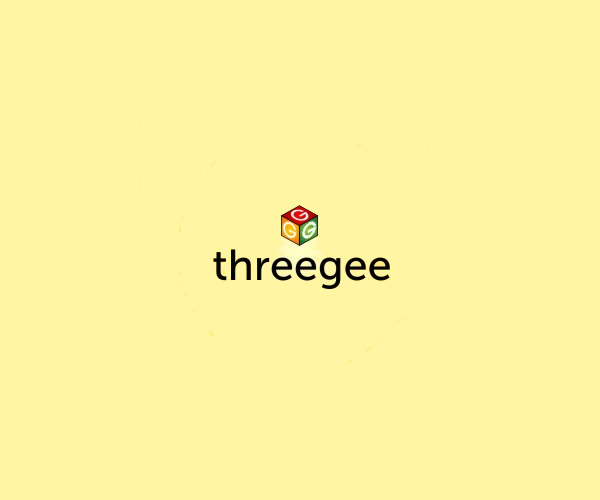 Three Gee Isometric Logo For Free