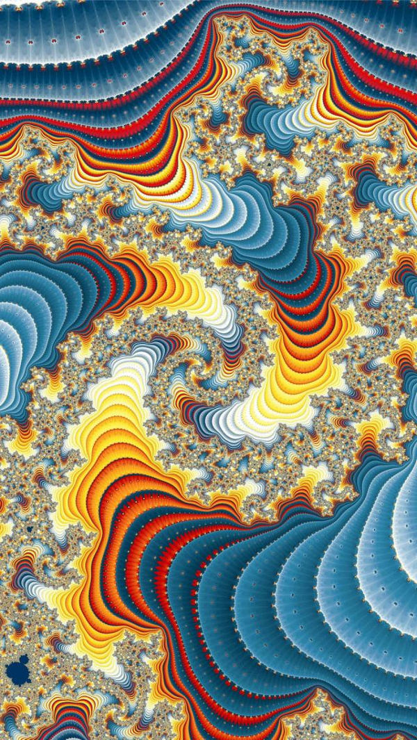 Trippy iPhone Background