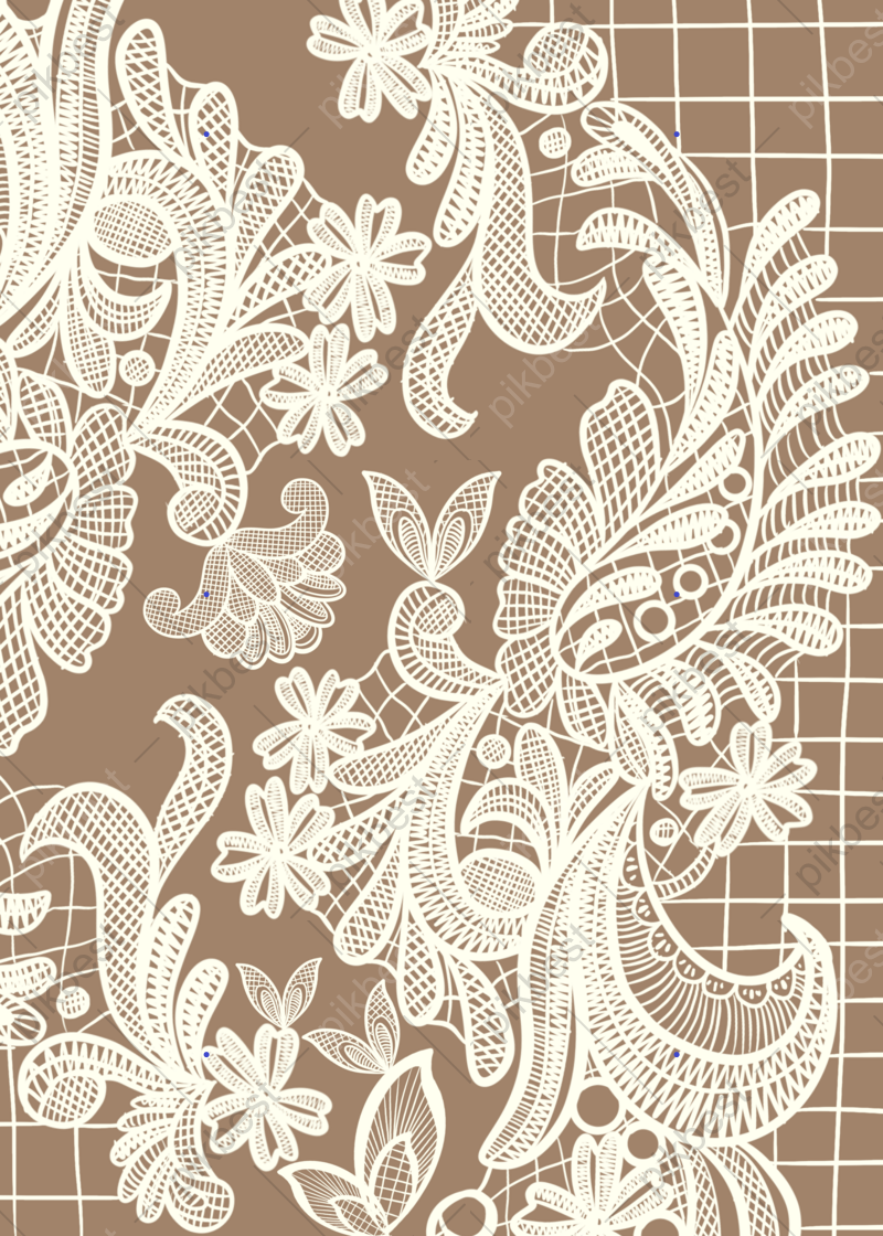 Vintage Lace Pattern Chinese Background