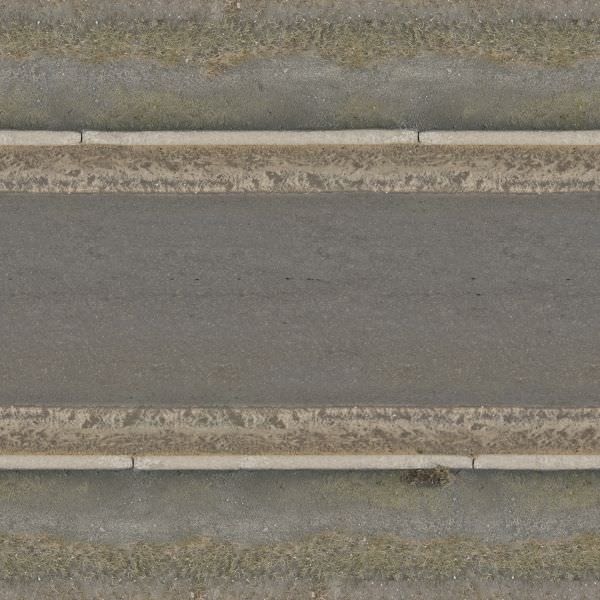 Wet Seamless Road Texture