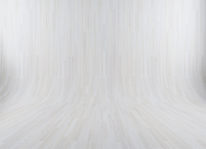 White Curved Wooden Background Texture