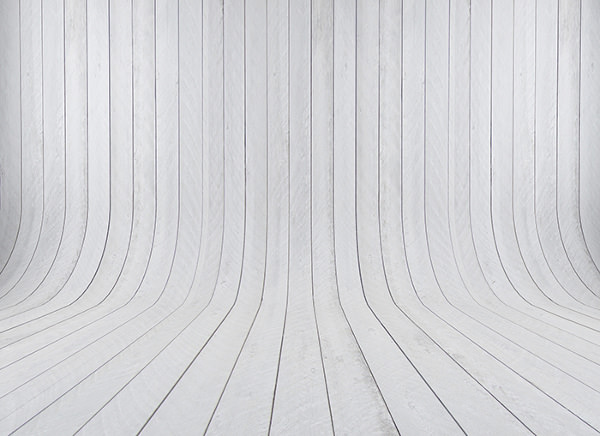 White Raw Curved Wooden Texture