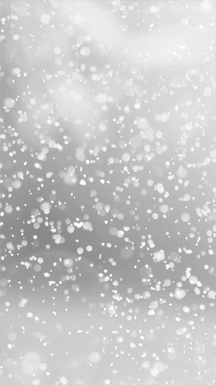 White Snow Flare Background For iPhone 6
