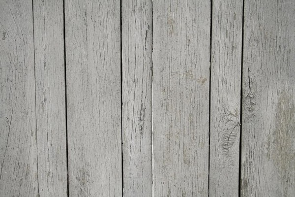 White and Cracked Old Wood Planks Texture