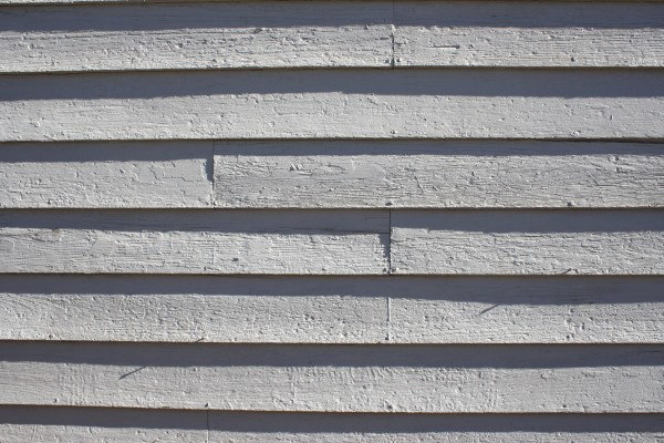 Wooden Siding Painted White Texture