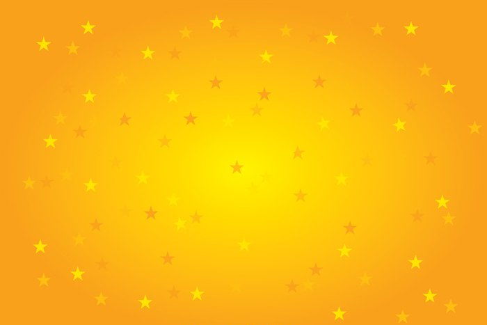 Yellow Stars Background