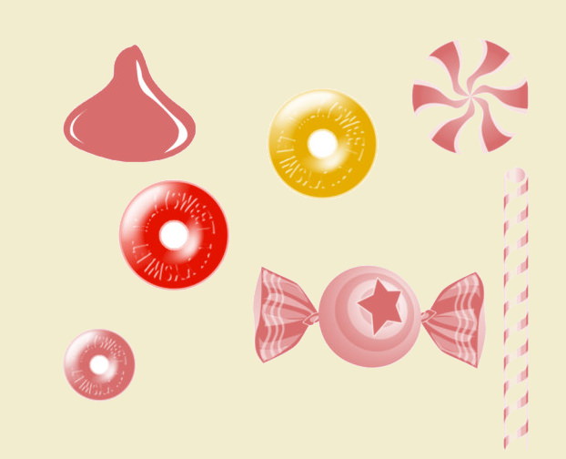 Yummy Sweet Photoshop Brushes