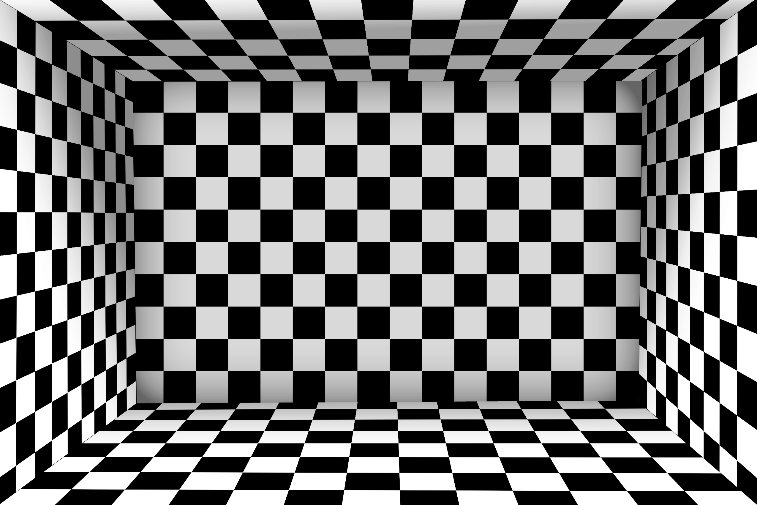 Checkered Pattern Room Background for Photoshop