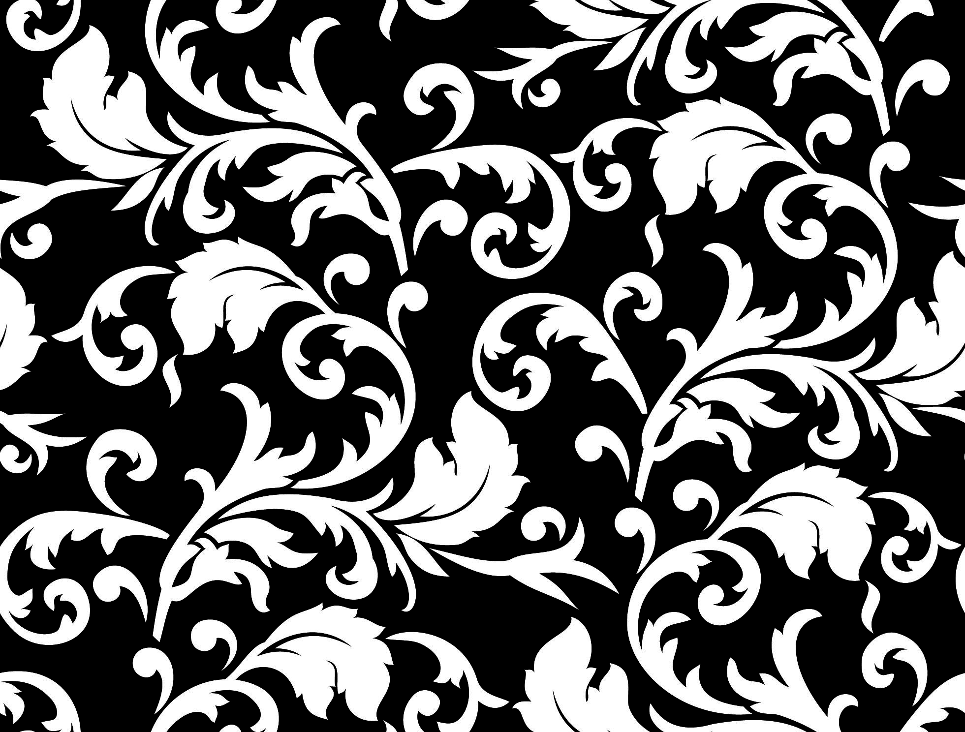 FREE 9+ Black and White Floral Patterns in PSD | Vector EPS