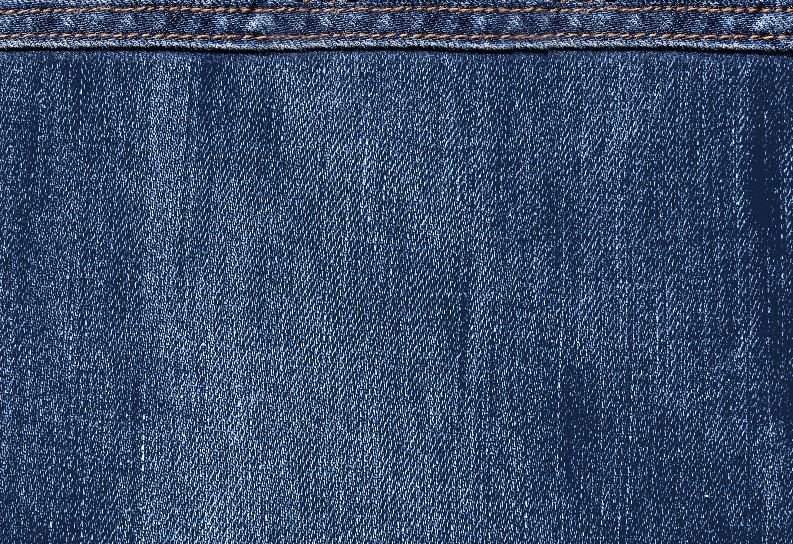 Stitched Denim Jeans Texture Free