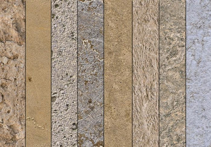 10 Seamless Mixed Stone Textures