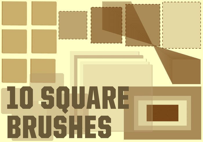 photoshop brush square