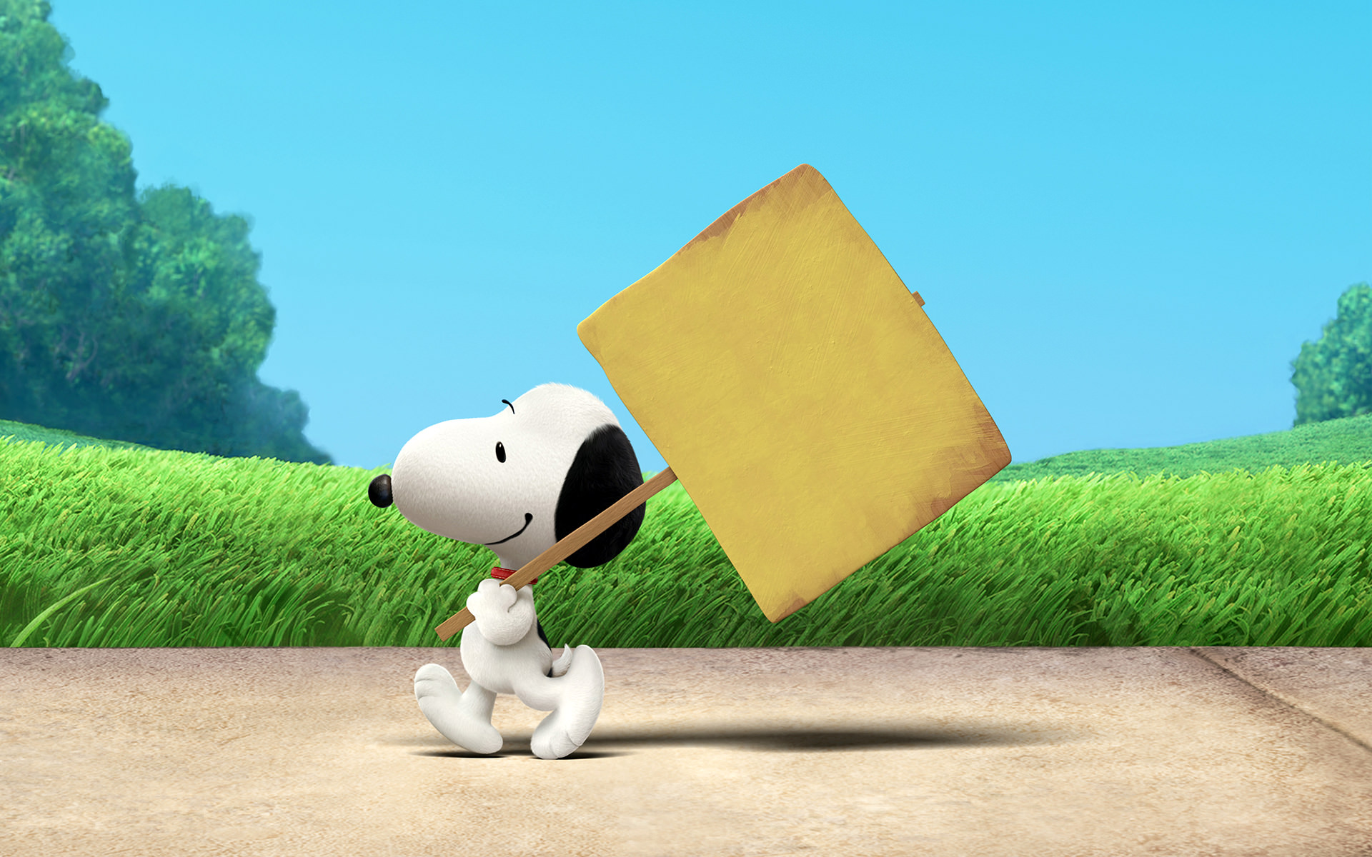 Simple Snoopy Wallpaper