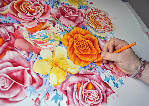 Beautiful Flower Drawings