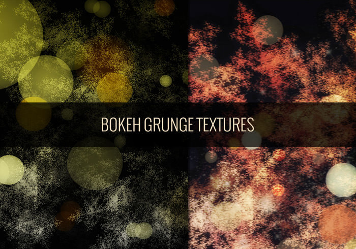 Grungy Bokeh Inspired Textures