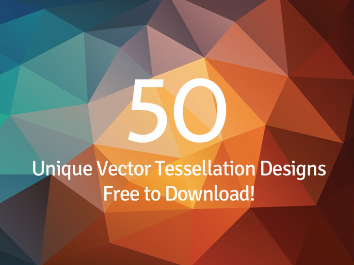 50 Vector Polygon backgrounds