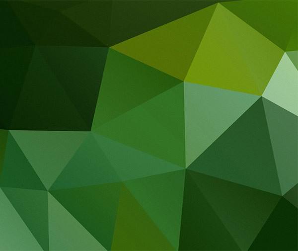 7 Unique Polygon Background Vector