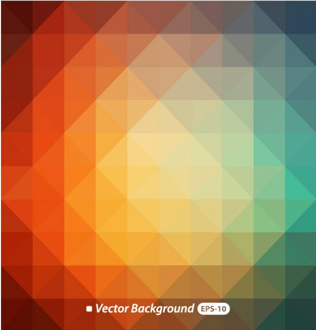 Free Polygonal Background vector