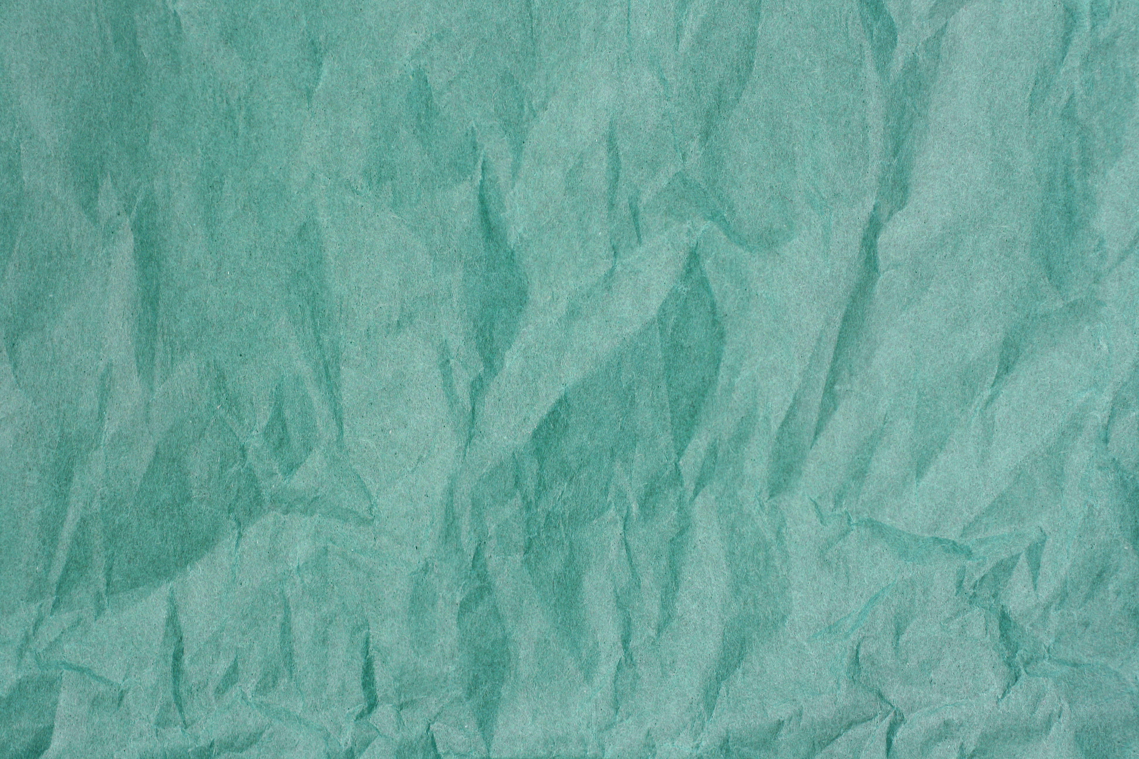 Wrinkled Green Tissue Paper Texture