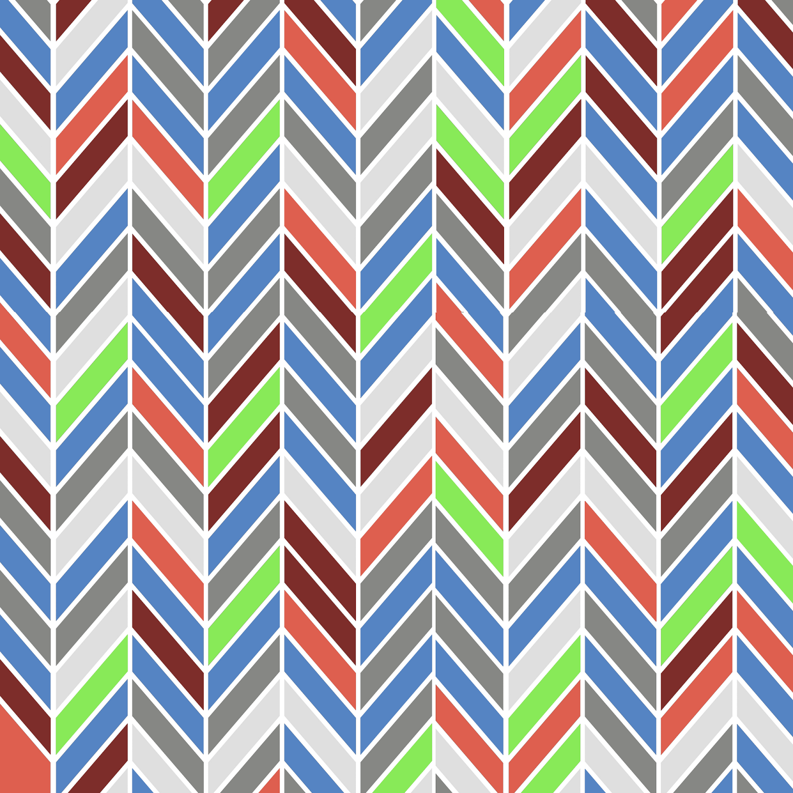 8 Colorful Chevron Background 