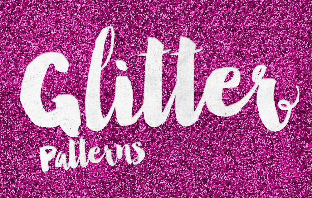 8 Free Glitter Effect Patterns